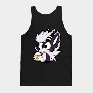 Leafy eats ice cream Tank Top